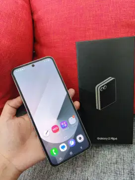 Samsung Z flip 6 5G 12/256 Fulset ori likenew garansi resmi sein