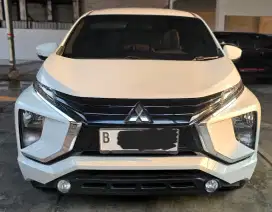Baru 53rb Km Mitsubishi Xpander Exceed AT Matic 2019 Putih Siap Pakai