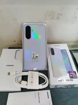 Samsung A36 5G 8/256 likenew 1 bulan pakai Resmi sein