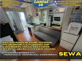 Hunian Mewah & Terjangkau! 2BR Furnished Design Tercantik Bassura City