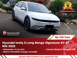 [ GARANSI 5TH ] Hyundai Ioniq 5 Long Range Signature EV AT 2022/2023