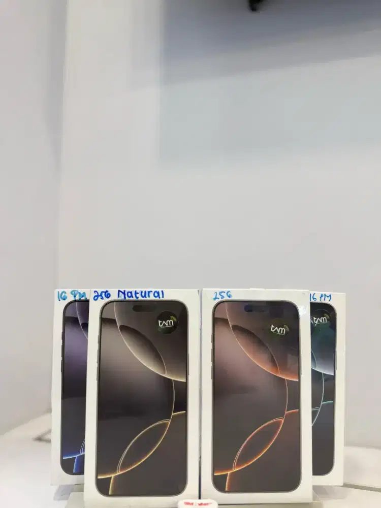 IPHONE 16 PROMAX 256GB - GARANSI RESMI IBOX