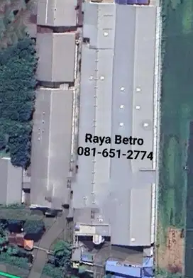 Pabrik Gudang di Betro Sedati Sidoarjo
