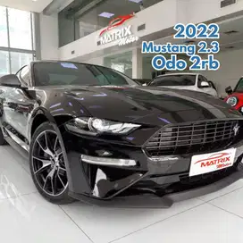Ford Mustang 2.3 High Performance 2022 NIK 2021 Facelift Black Hitam