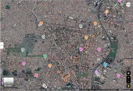 Hitung Tanah Strategis Raya Diponegoro Surabaya Murah RIC.A271
