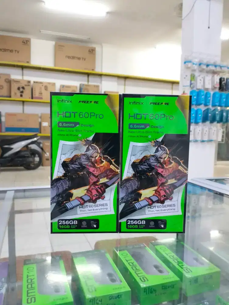 Infinix Hot 60 pro 4G LTE Ram 8+8/256 GB Garansi resmi Cash& Kredit