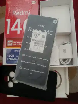 XIAOMI 14C 12/128 GB LENGKAP MULUS