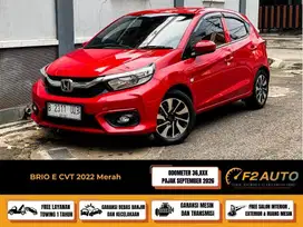 Honda Brio E CVT 2022 Merah