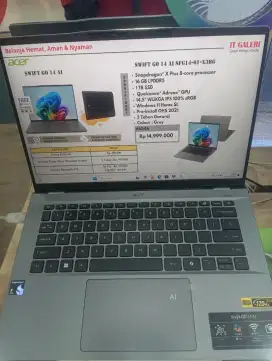 SWIFT GO 14 AI SFG14-01-X3BG (bisa dicicil guys)