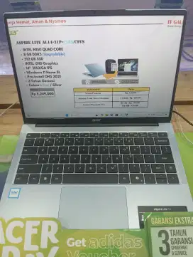 ASPIRE LITE AL14-31P-CLES/C9VS (bisa dicicil guys)