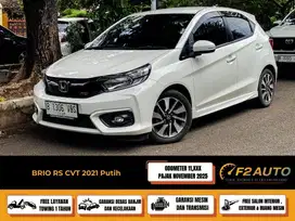Honda Brio RS CVT 2021 Putih - KM 11rb