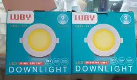 Downlight led 9w warm white Luby