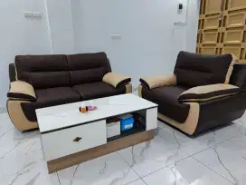 Dijual Sofa dan meja ruang tamu premium
