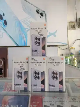 Redmi Note 14 Pro 5G (8/256) GB Baru 100% Original