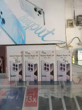Redmi Note 14 Pro 5G (8/256) GB Baru 100% Original