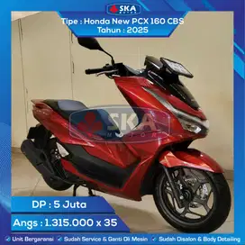 KM BARU 300 Honda PCX 160 CBS Tahun 2025