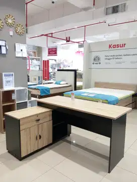 Dijual meja kerja L minimalis