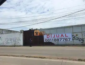 Tanah Kavling Eksklusif Dadap 2.738m² Cuma 11,8 Juta/m², Siap Bangun