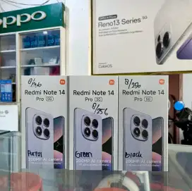Redmi Note 14 Pro 5G (8/256) GB Baru 100% Original
