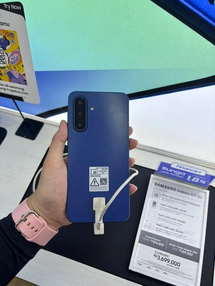 KREDIT SAMSUNG GALAXY A17 5G MELALUI SAMSUNG FINANCE+ SYARAT KTP
