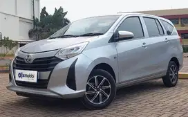 2018 TDP 5,JT Toyota Calya 1.2 E STD Bensin-MT Silver