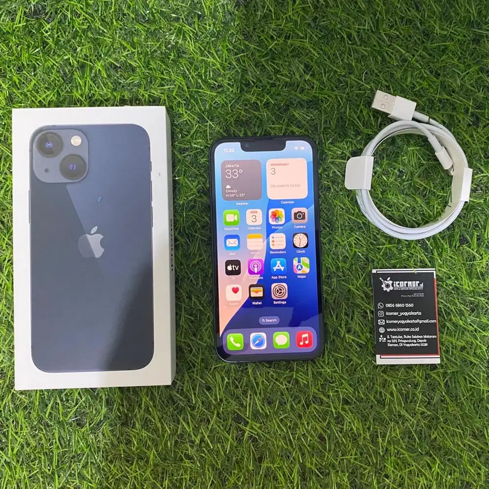 iPhone 13 Mini 256Gb - Midnight - Hp Apple