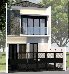 Rumah Baru Gress Darmo Indah Timur Surabaya Siap Huni Nyaman SIU.A151