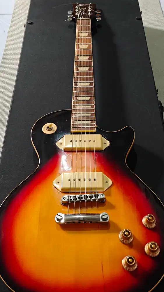 jual santai Gitar custom HQ Gibson Les Paul P90