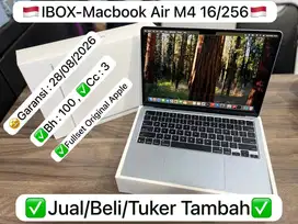 Macbook air m4 16/256gb ex ibox bh 100% cicilan 0%