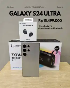 Samsung s24 ultra spiker+tws bisa cicilan