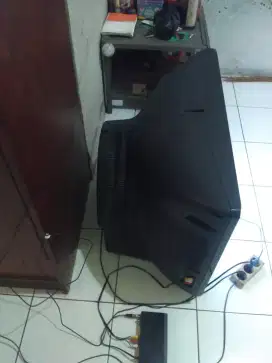 Tv tabung + stb