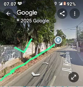 Dijual Tanah Strategis Nempel Jalan Raya SHM di Jagakarsa