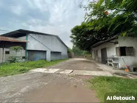 Dijual Tanah Dan Gudang Ngoro Mojokerto Strategis Siap Huni