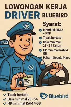 Lowongan driver taksi