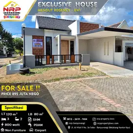 Rumah Second Mendut - Banyuwangi