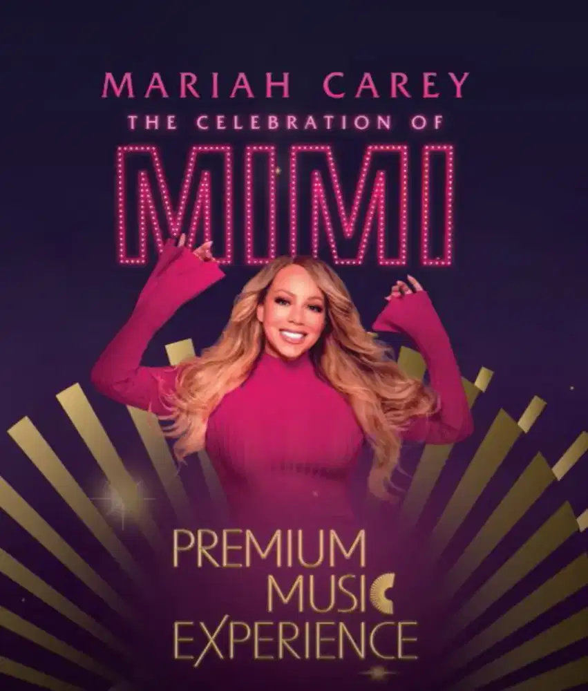Jual tiket konser mariah carey tanggal 03 october 2025