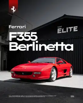 1995 Ferrari F355 Berlinetta First Gen Engine 1/400 In RHD