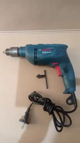 Bor BOSCH 13mm GSB 600 Ada Stelan Beton Besi Bolak balik Second mulus