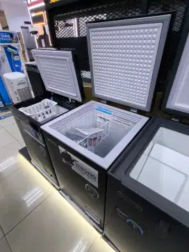 Terima kredit freezer box pendingin makanan bergaransi tanpa dp