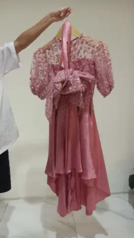 Dress brokat anak