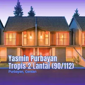 Yasmin Purbyan, Gentan Dijual! Rumah Industrial 2 Lantai LT 193 m²