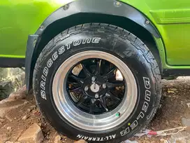 Velg Celong lebar rata 8” pcd 100 \ ET 0 langka