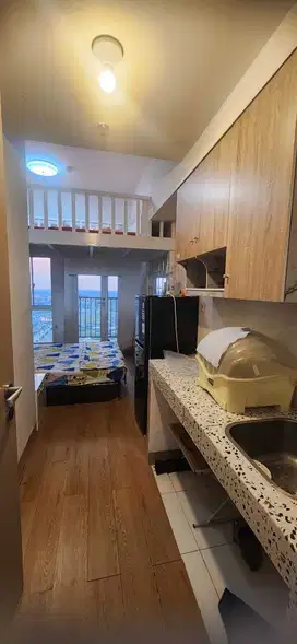 DISEWAKAN APARTEMEN TOKYO RIVERSIDE STUDIO FULL FURNISH (- TV + WH)