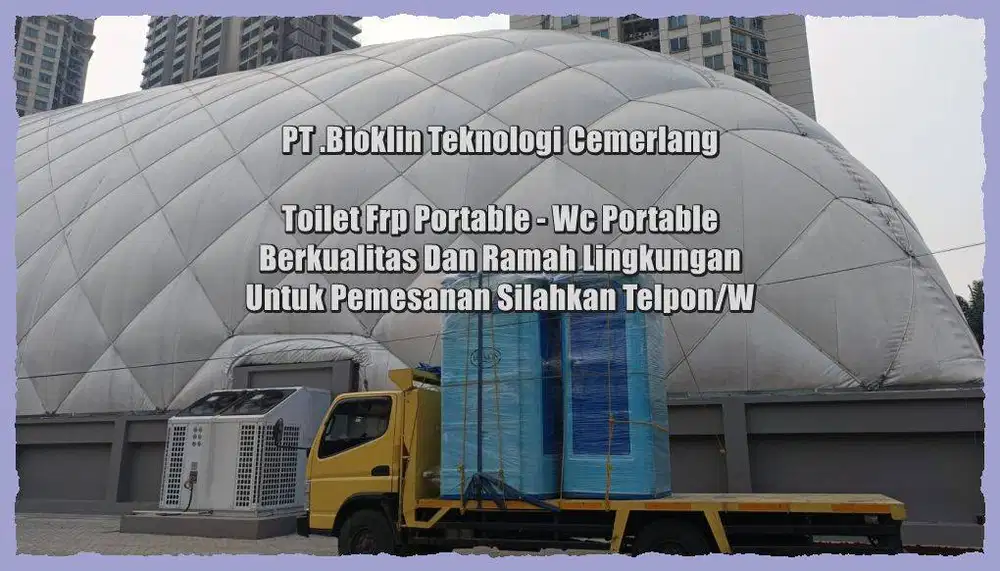 Toilet Portable, Toilet Premium, Berkualitas Tinggi