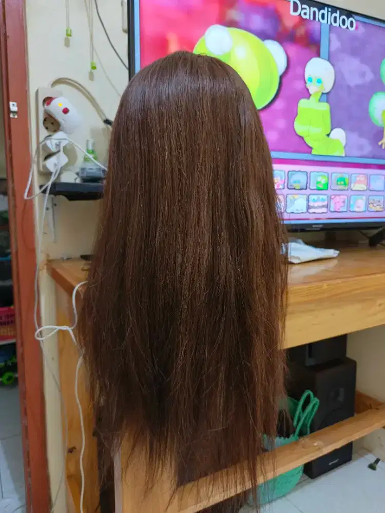 Patung kepala rambut