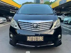 [KM 83RB] Toyota Alphard 2.4 S CBU 2010/2011 Hitam G V Vellfire 2012