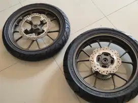 Velg dan ban 17 inci copotan cb cbr cbx