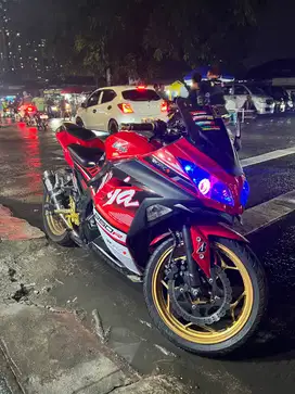 Ninja 250FI 2013 Merah Ganteng Plat B (Bekasi) Pajak ON