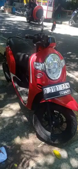 Jl Scoopy 2018 pajak kaleng panjang lengkap kotamadya motor milik ke1