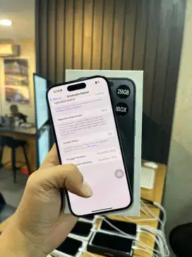 IPHONE 15 PRO 256GB IBOX SECOND MULUS